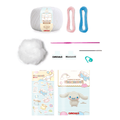 Kit Amigurumi Hello Kitty and Friends - Cinnamoroll Kit Amigurumi Hello Kitty and Friends - Cinnamoroll
