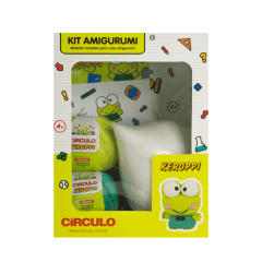 Kit Amigurumi Hello Kitty and Friends - Keroppi