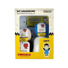 Kit Amigurumi Peanuts - Lucy Kit Amigurumi Peanuts - Lucy