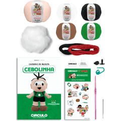 Kit Amigurumi Turma da Mônica - Cebolinha