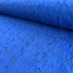 Laise Bordada Azul Royal