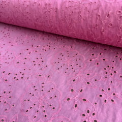 Laise Bordada Rosa Chiclete 