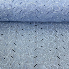 Laise Bordado Austríaco Azul BB