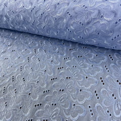 Laise Bordado Austríaco Azul BB