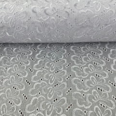 Laise Bordado Austríaco Branco