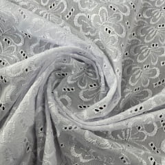 Laise Bordado Austríaco Branco