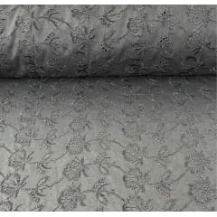 Laise Bordado Austríaco Preto