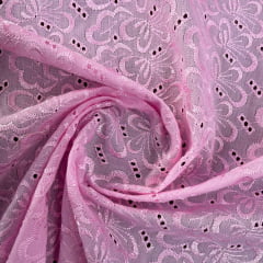 Laise Bordado Austriaco  Rosa BB