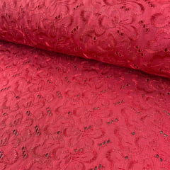 Laise Bordado Austríaco Vermelho