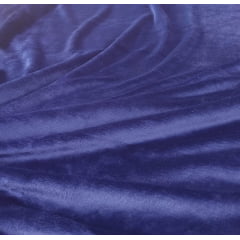 Manta Soft Azul Marinho 