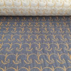 Matelassê Jeans Fio Cor de Cobre 