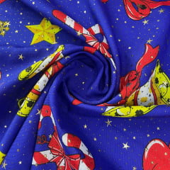 Oxford Natalino Alto Relevo Boneco de Neve Royal