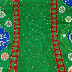 Oxford Natalino Alto Relevo Urso Verde