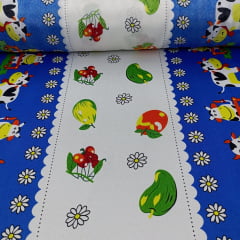 Oxford Estampado Fazendinha