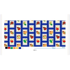 Oxford Estampado Frutas Nova