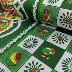 Oxford Estampado Frutas Tropical