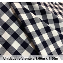 Oxford Xadrez M Azul Marinho