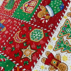 Oxford Natalino Alto Relevo Patchwork 2