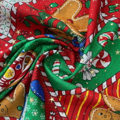 Oxford Natalino Alto Relevo Patchwork 2