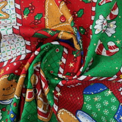 Oxford Natalino Alto Relevo Patchwork 2