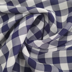 Oxford Xadrez M Azul Marinho