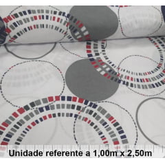 Percal Geométrico Circular 150 Fios Percal Geométrico Circular 150 Fios