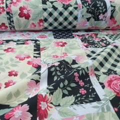 Percal Patchwork Floral Percal Patchwork Floral