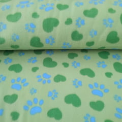  Soft Patinhas Fundo Verde