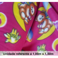 Tecido Soft Ursinho e Luas Tecido Soft Ursinho e Luas