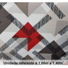 Tecido Decoração Geométrico Bandeiras Vermelhas Tecido Decoração Geométrico Bandeiras Vermelhas