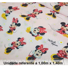 Tecido Decoração Personagem Minnie Tecido Decoração Personagem Minnie
