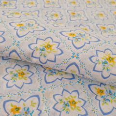 Tricoline Mista Floral 12 Tricoline Mista Floral 12