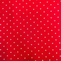 Tricoline Natal Póa Dourado  Pequeno Vermelho 