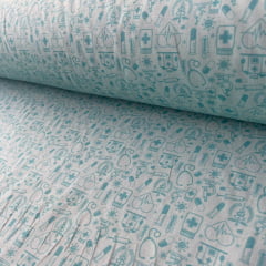 Tricoline Acessórios Medicina fundo Verde