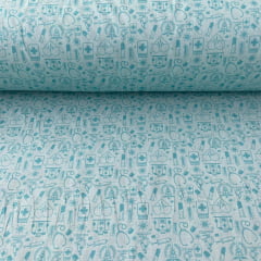 Tricoline Acessórios Medicina fundo Verde