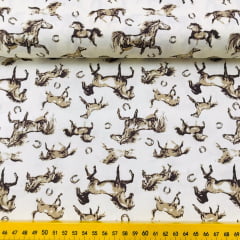 Tricoline Exclusiva Marantex Cavalos Tricoline Exclusiva Marantex Cavalos