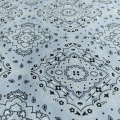 Tricoline Bandana Azul BB