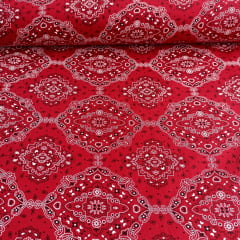 Tricoline Bandana Marantex Vermelho 