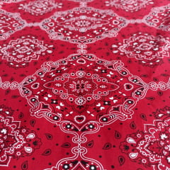 Tricoline Bandana Marantex Vermelho 