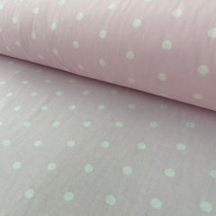 Tricoline Poá Grande Rosa BB