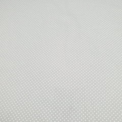 Tricoline Poá Pequeno Cinza