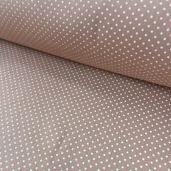 Tricoline Poá Pequeno Rosê