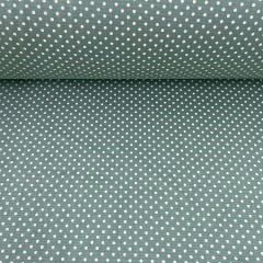 Tricoline Poá Pequeno Verde Antigo