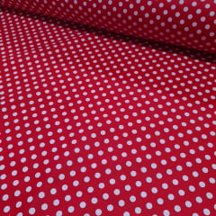 Tricoline Poá Vermelho Tricoline Poá Vermelho