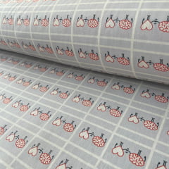 Tricoline Batimentos Cardíacos Fundo Cinza