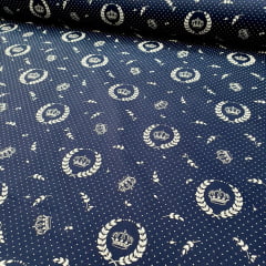 Tricoline Coroa Azul Marinho Imperial Tricoline Coroa Azul Marinho Imperial