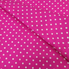 Tricoline  Poá Pink