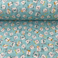 Tricoline Dentes Fundo Verde