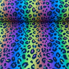 Tricoline Digital Carnaval Animal Print Onça Tricoline Digital Carnaval Animal Print Onça