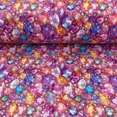 Tricoline Digital Pedras Preciosas Tricoline Digital Pedras Preciosas